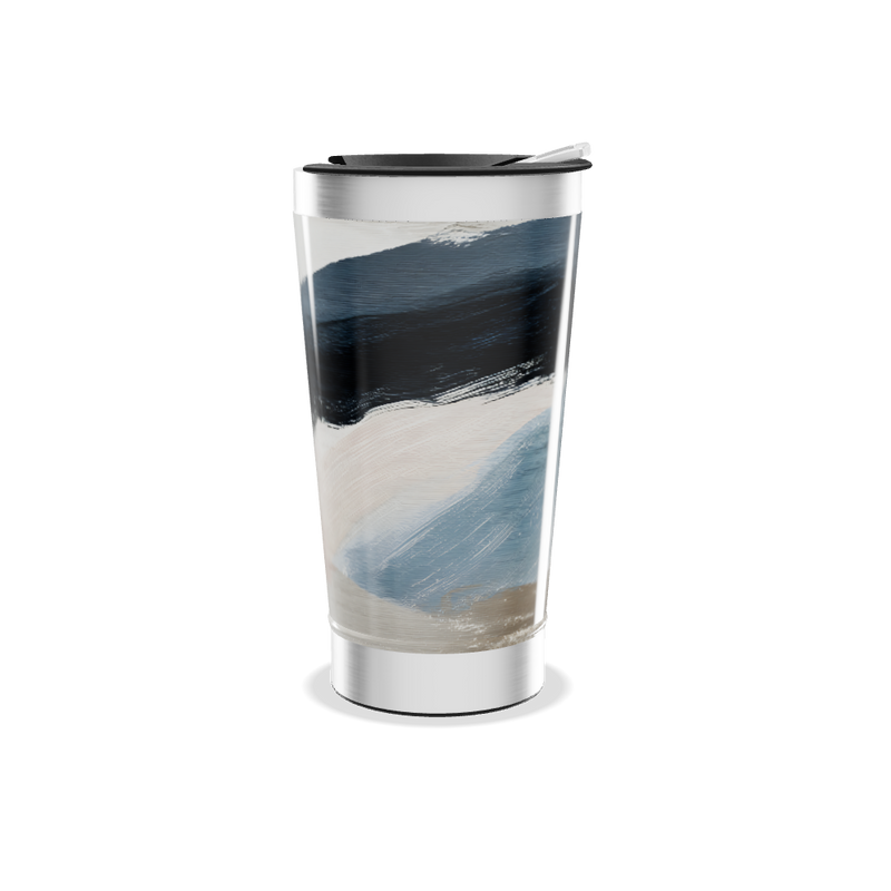 Copo Térmico - Estampa Abstrata Aço Inox