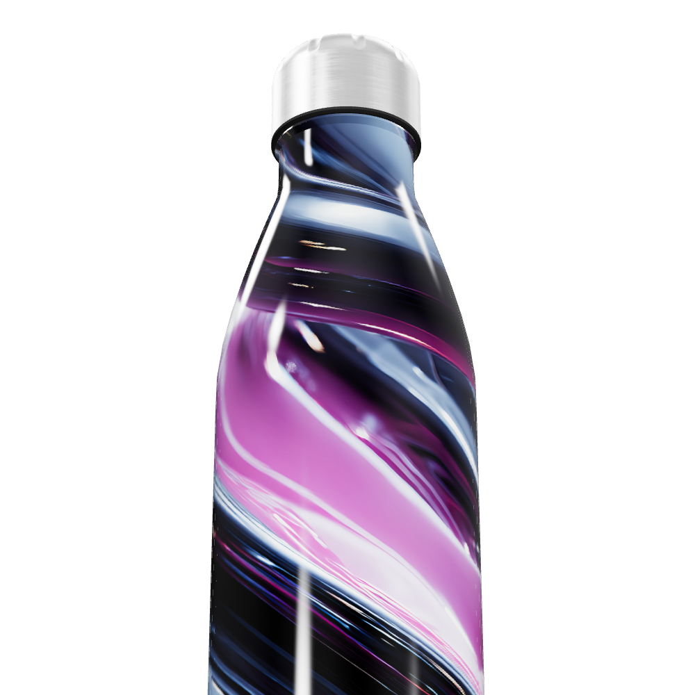 Garrafa Inox - Estampa Multicolorida