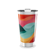 Copo Térmico - Colorido Inox Abstrato