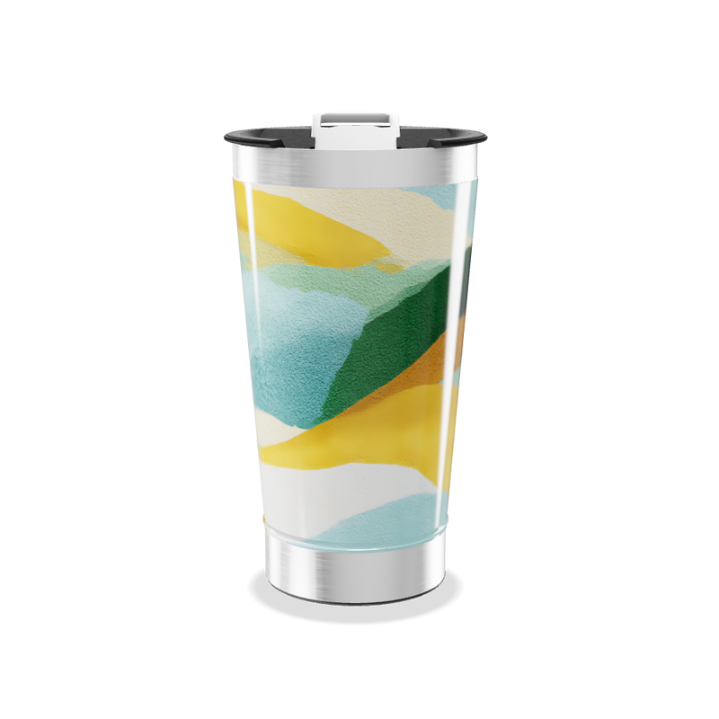 Copo Térmico - Estampado Colorido Aço Inox