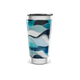 Copo Térmico - Ondas Azul Aço Inox