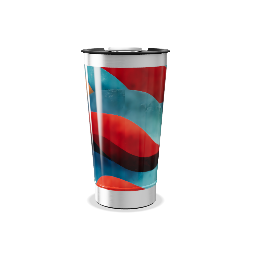 Copo Térmico - Multicolorido com Tampa