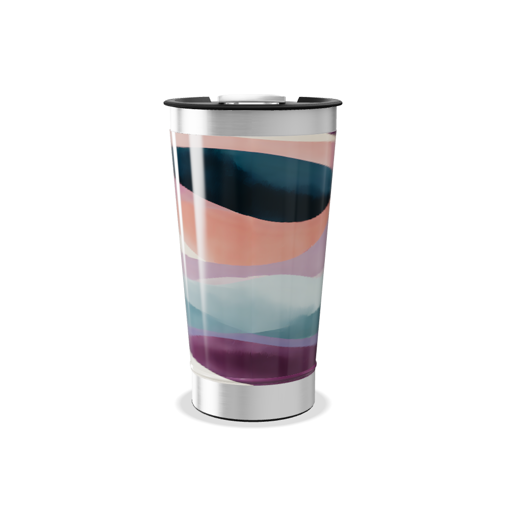 Copo Térmico - Estampado Multicolorido