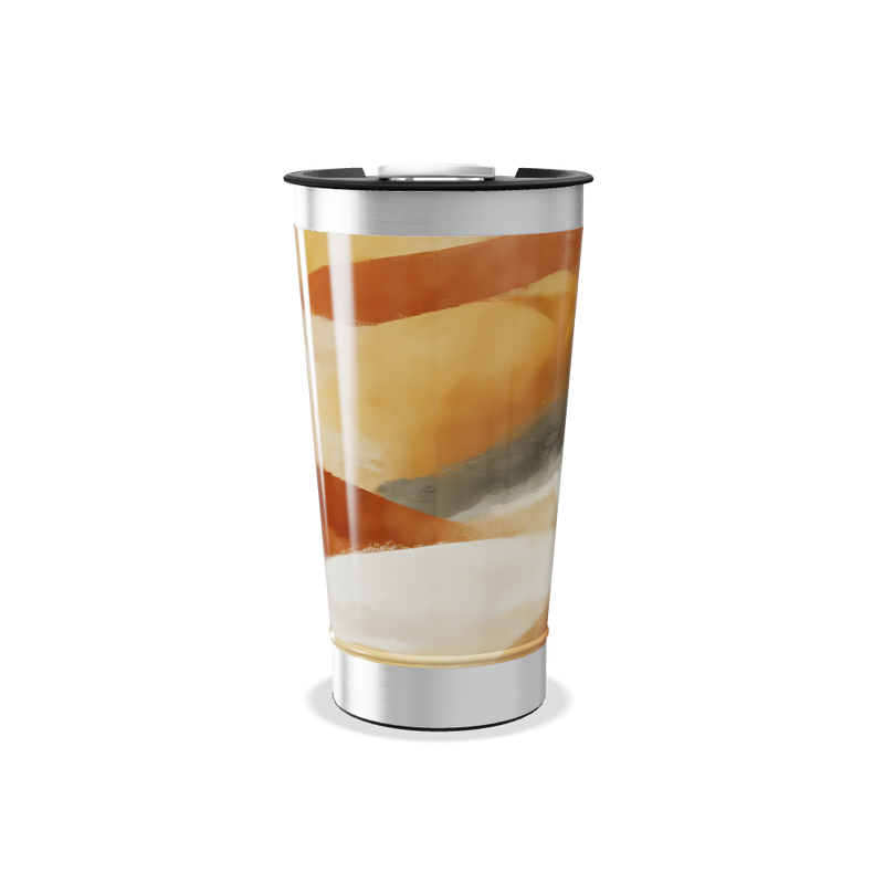 Copo Térmico - Estampa Abstrata Colorida