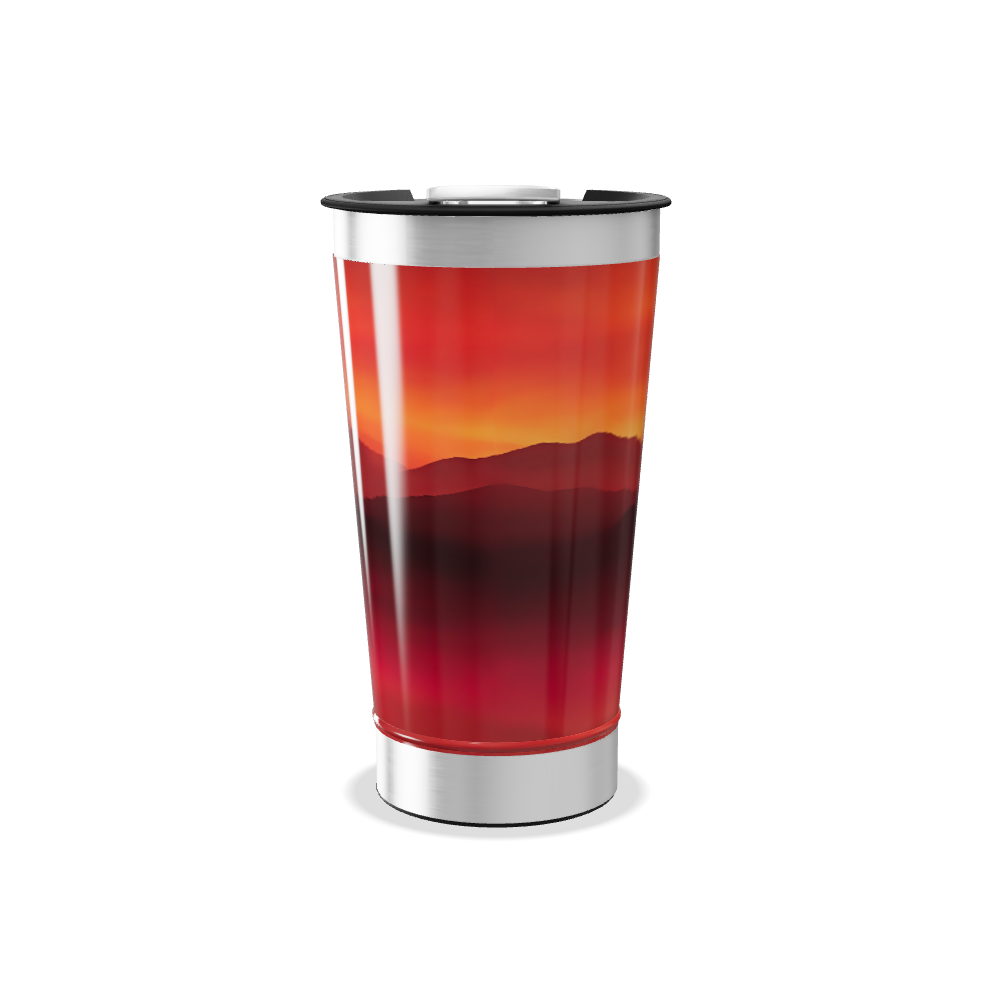 Copo Térmico - Estampa Pôr do Sol