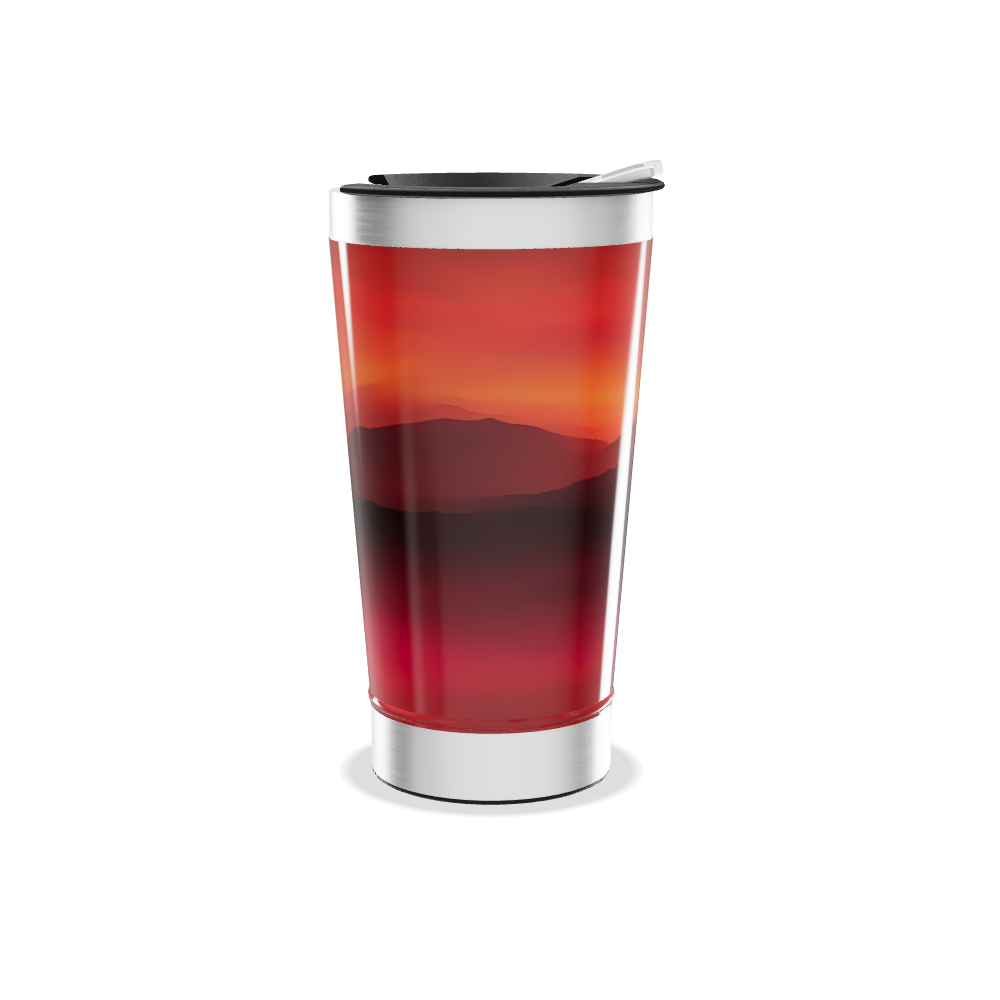 Copo Térmico - Estampa Pôr do Sol