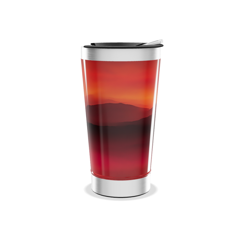 Copo Térmico - Estampa Pôr do Sol