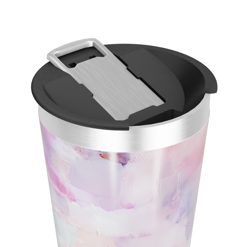 Copo Térmico - Estampa Abstrata Colorida