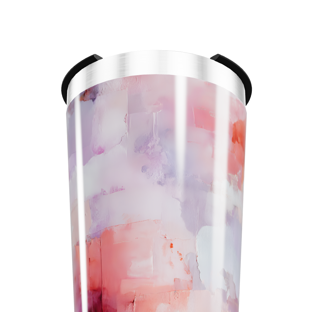 Copo Térmico - Estampa Abstrata Colorida