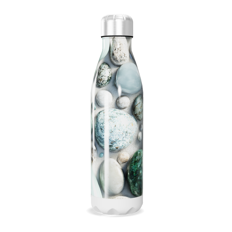 Garrafa Inox - Estampa de Pedras