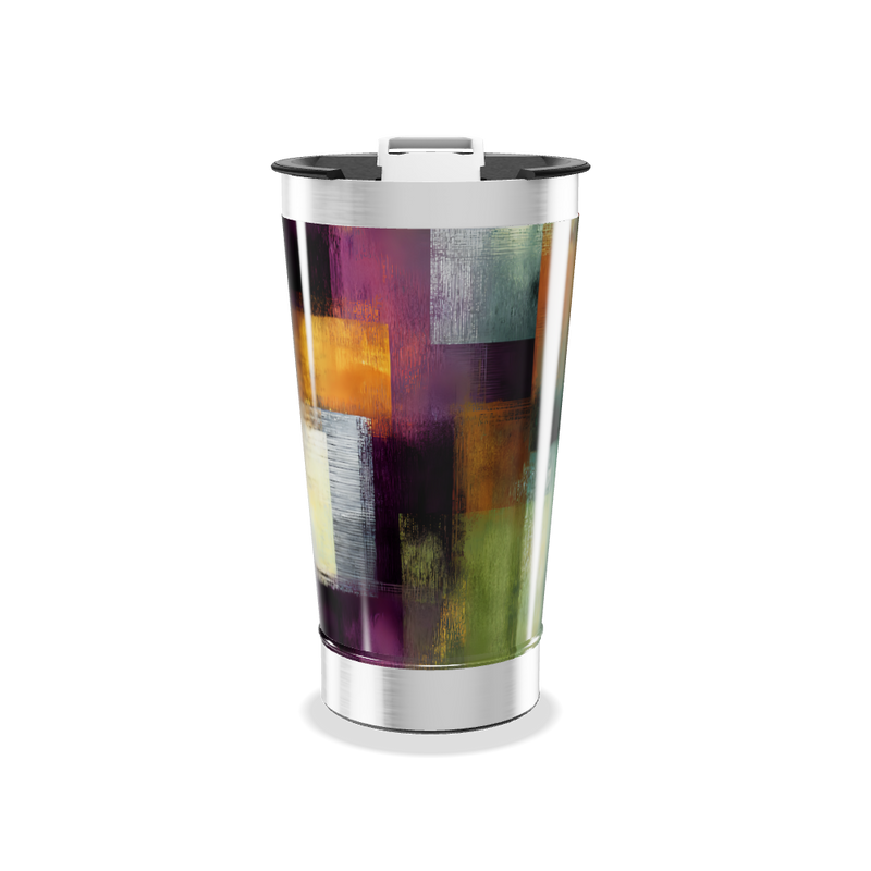 Copo Térmico - Estampa Multicolorida