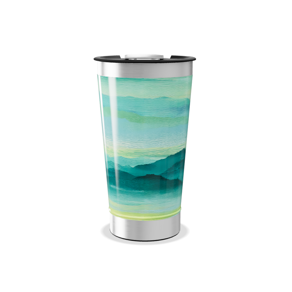 Copo Térmico - Paisagem Azul