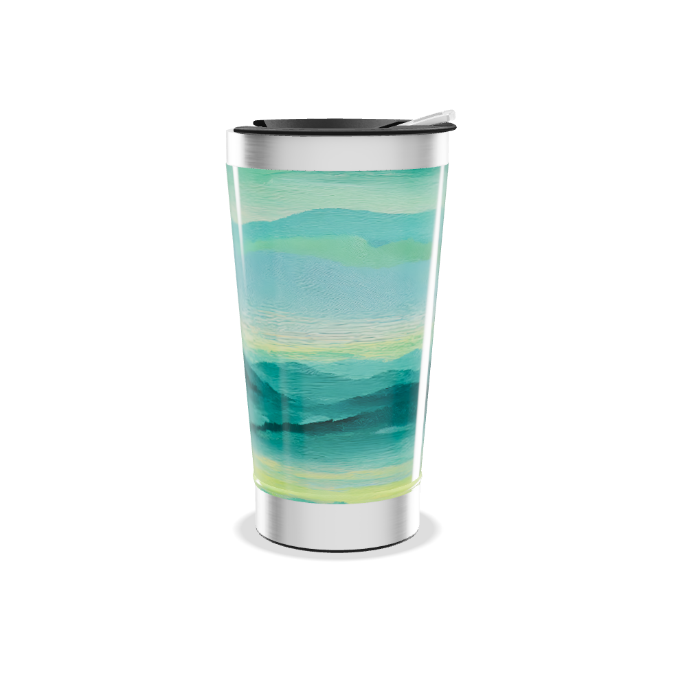 Copo Térmico - Paisagem Azul