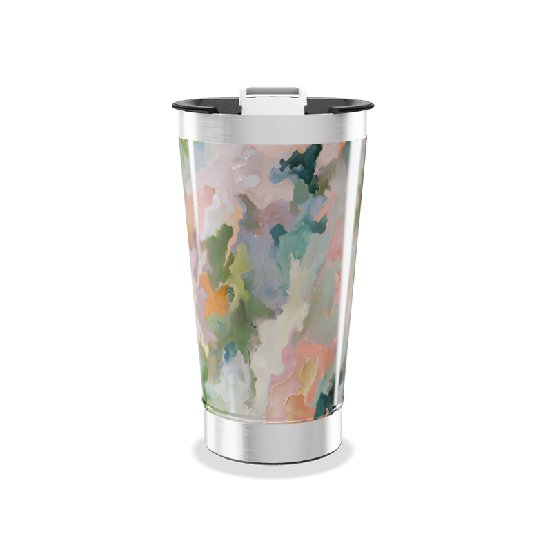 Copo Térmico - Estampa Abstrata Colorida
