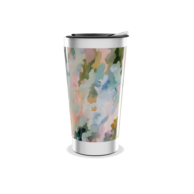 Copo Térmico - Estampa Abstrata Colorida