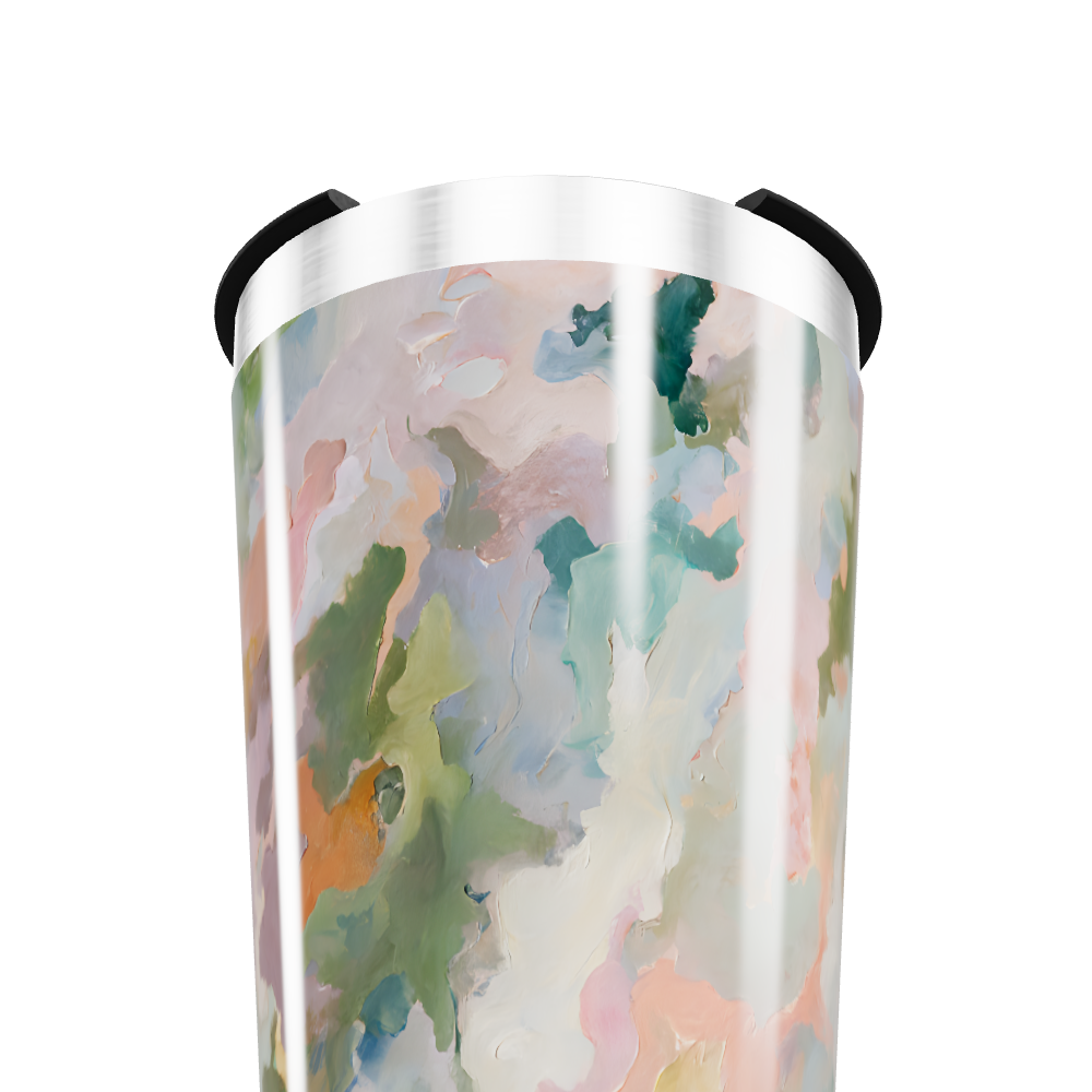 Copo Térmico - Estampa Abstrata Colorida