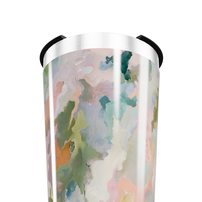 Copo Térmico - Estampa Abstrata Colorida