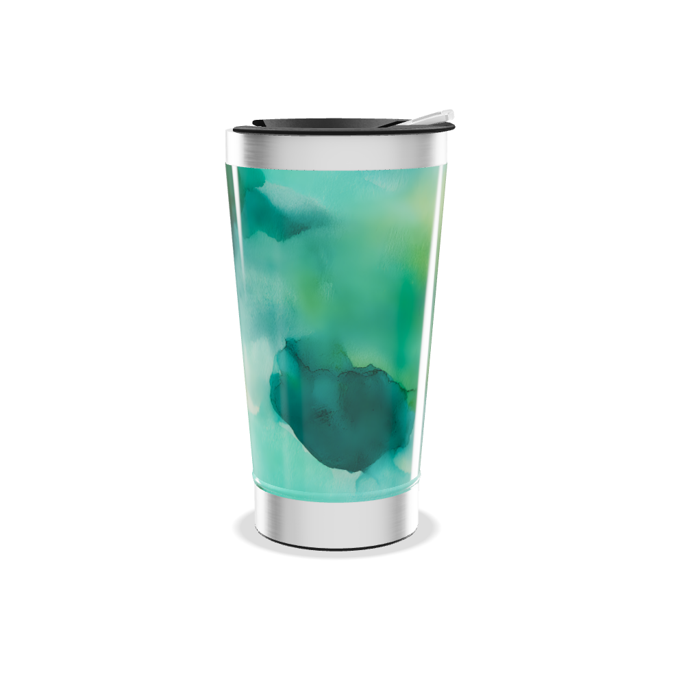 Copo Térmico - Estampa Aquarela