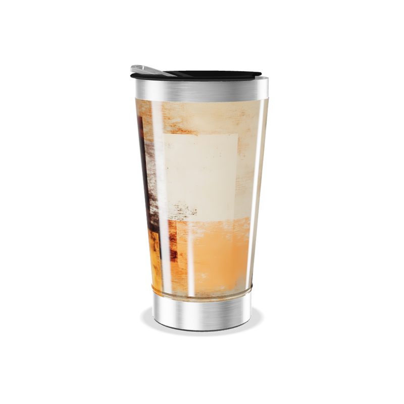 Copo Térmico - Estampa Geométrica Colorida