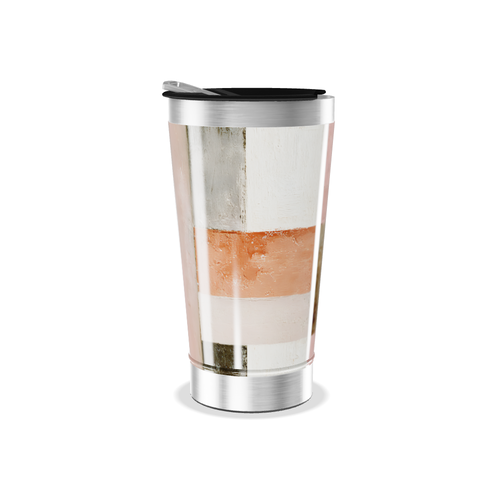 Copo Térmico - Com estampa colorida geométrica