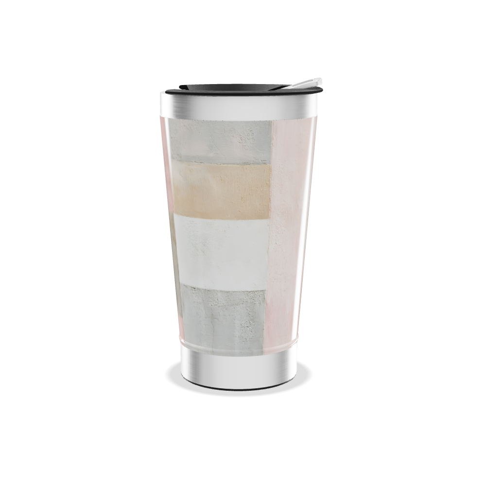 Copo Térmico - Com estampa colorida geométrica