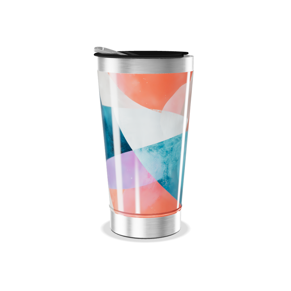 Copo Térmico - Aço Inox Estampa Colorida
