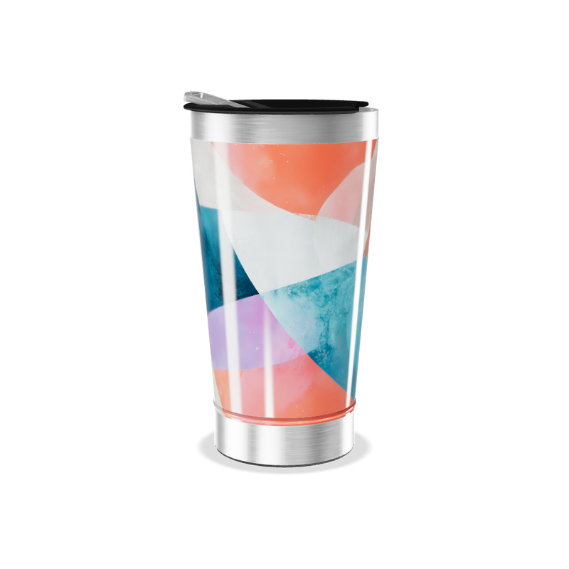 Copo Térmico - Aço Inox Estampa Colorida