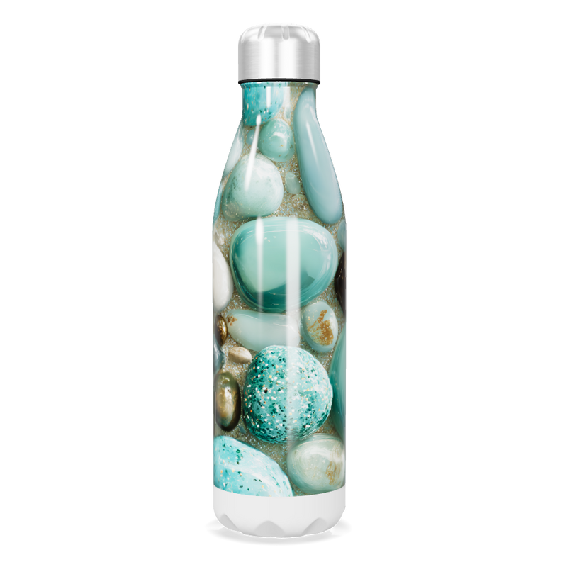 Garrafa Inox - Pedras Azuis