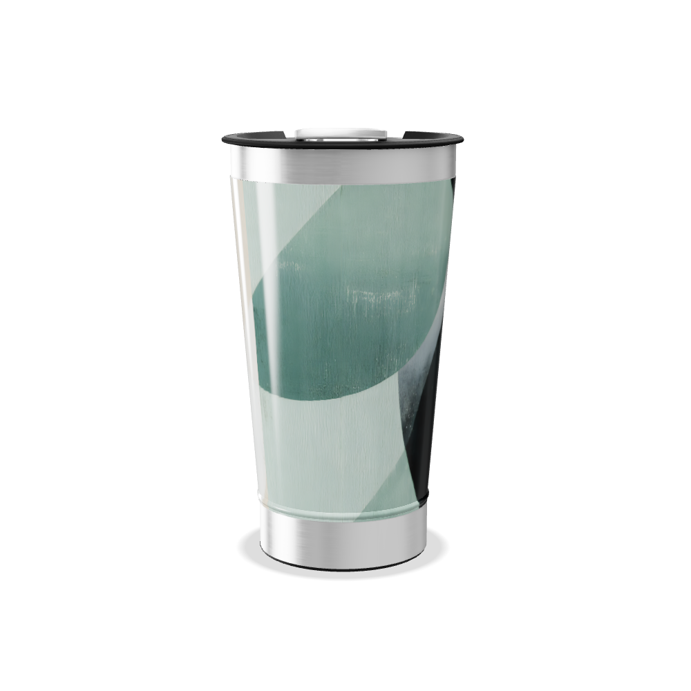 Copo Térmico - Estampa Geométrica Colorida