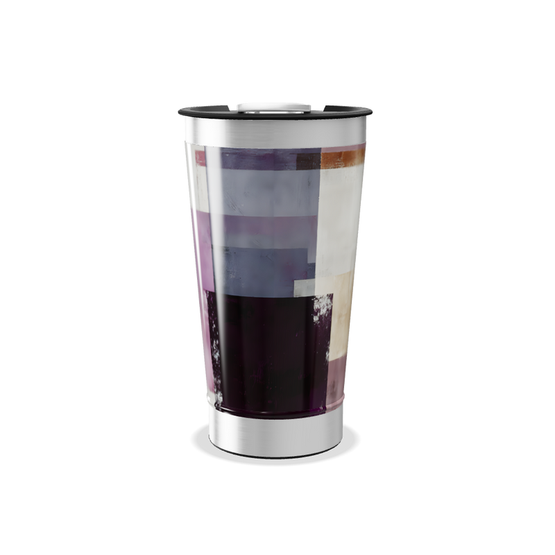 Copo Térmico - Estampa Geométrica Colorida