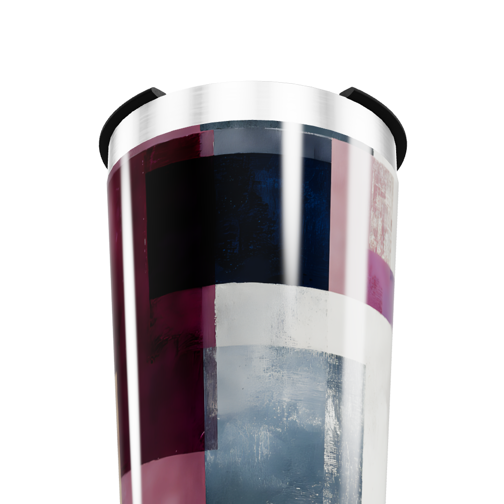 Copo Térmico - Estampa Geométrica Colorida