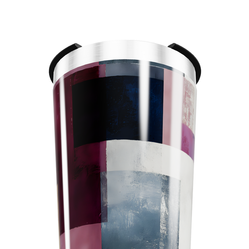 Copo Térmico - Estampa Geométrica Colorida