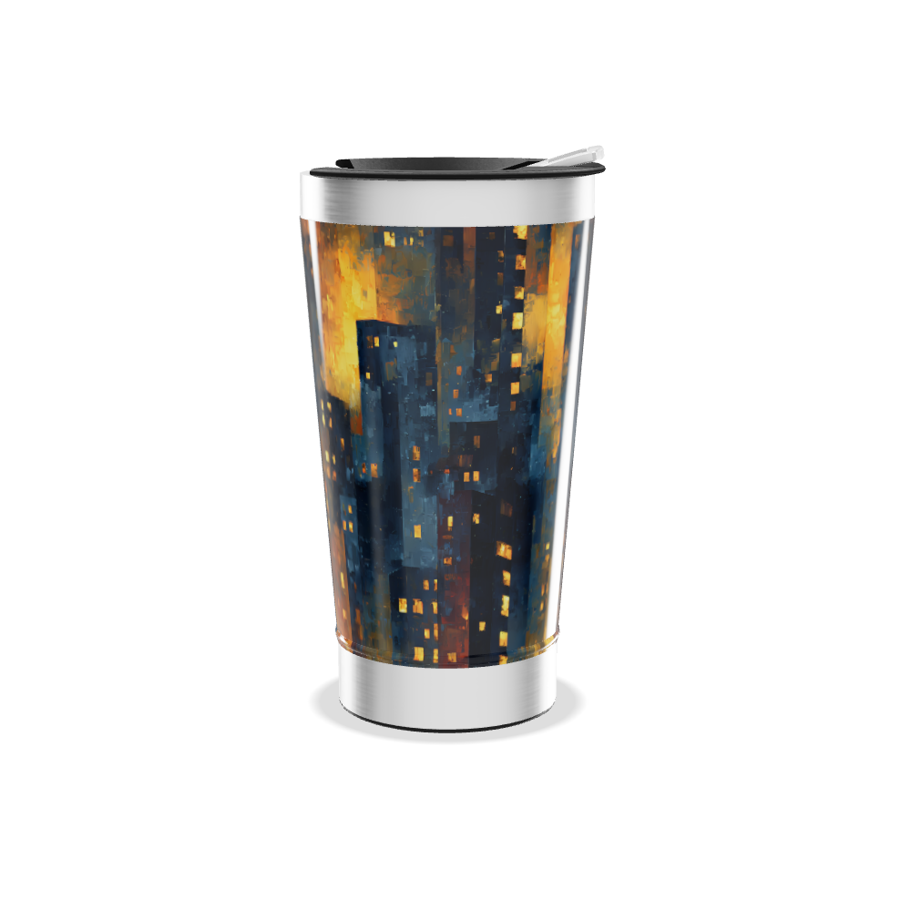 Copo Térmico - Estampa Noturna