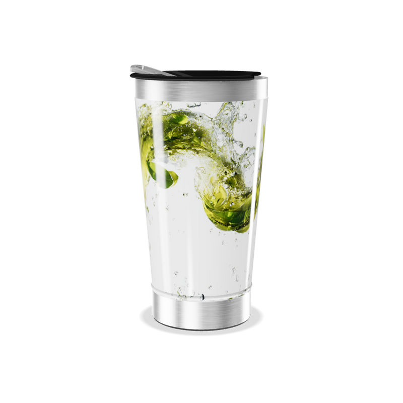 Copo Térmico - Com estampa de folhas