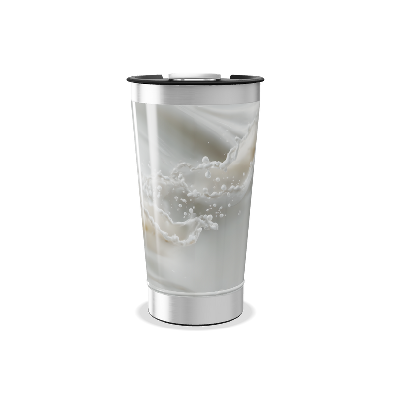 Copo Térmico - Splash Branco Aço Inox