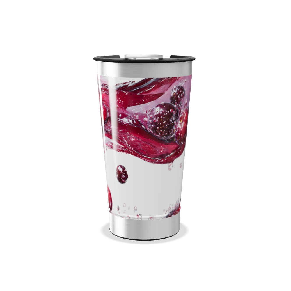 Copo Térmico - Design Frutas Vermelhas