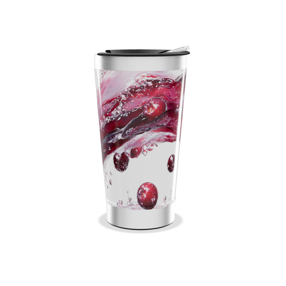 Copo Térmico - Design Frutas Vermelhas