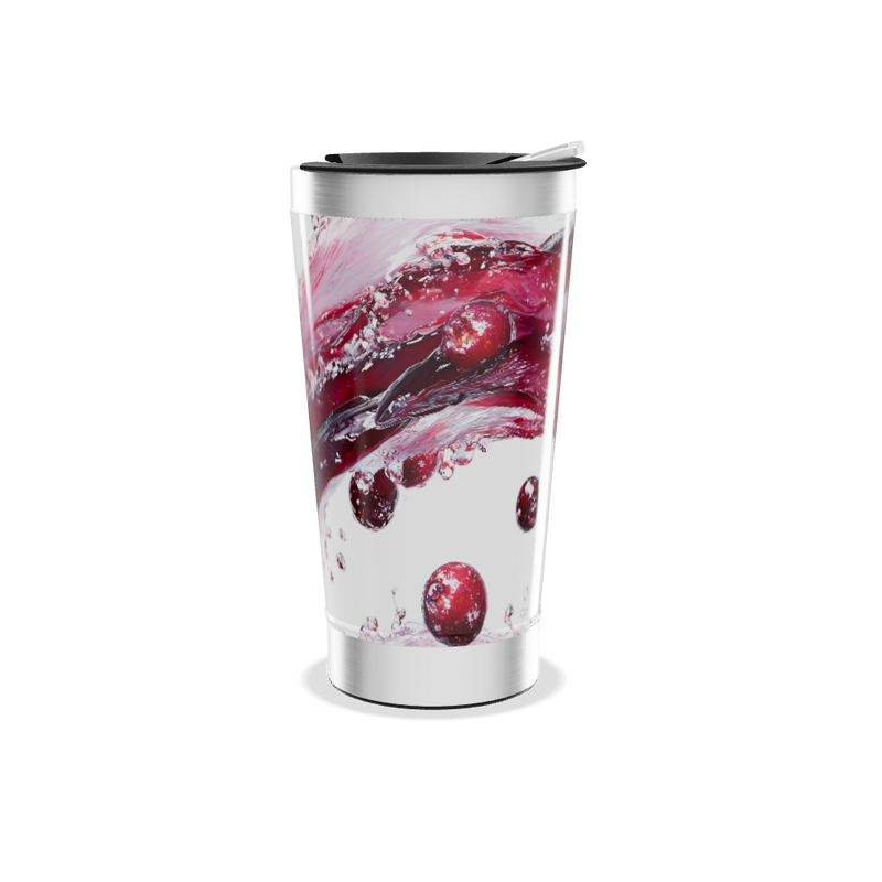 Copo Térmico - Design Frutas Vermelhas