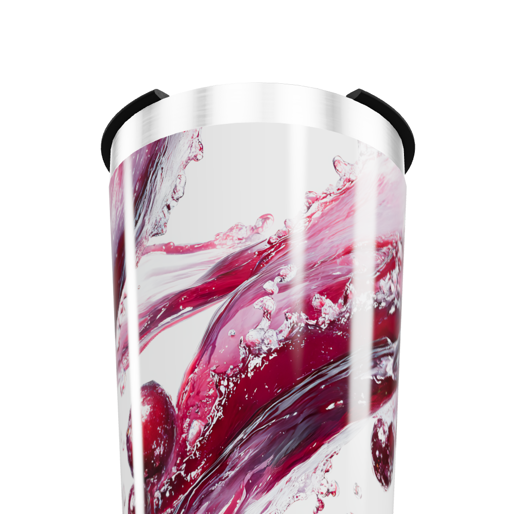 Copo Térmico - Design Frutas Vermelhas