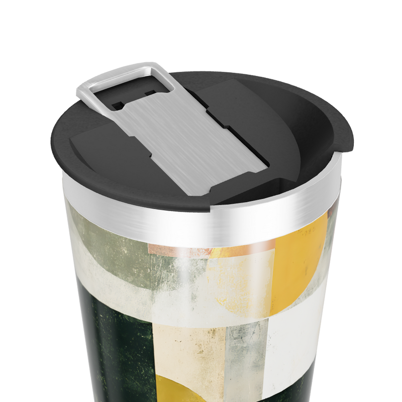 Copo Térmico - Estampa Geométrica Colorida