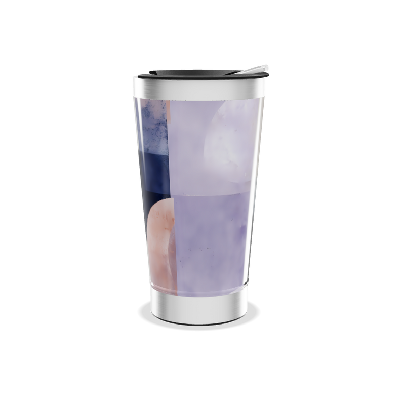 Copo Térmico - Estampa Geométrica Colorida