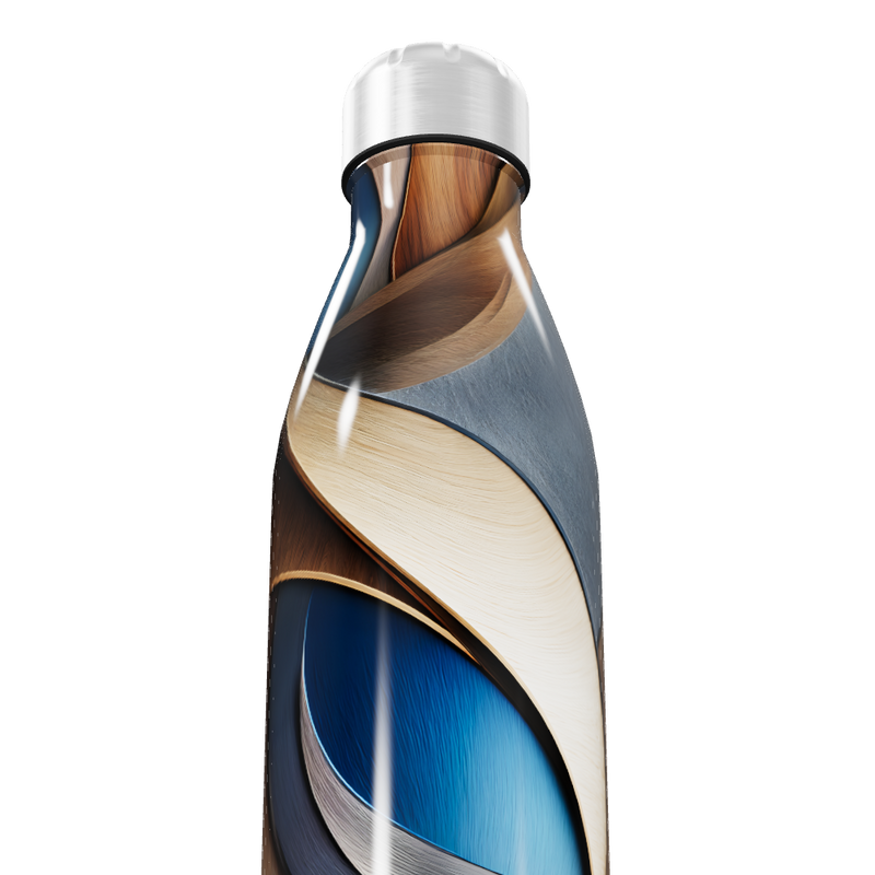 Garrafa Inox - Estampada Multicolorida