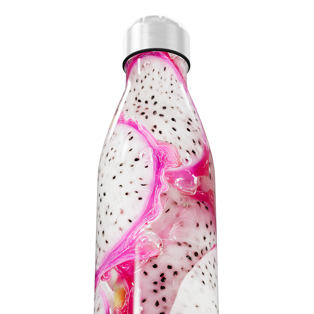 Garrafa Inox - Estampa Fruta Dragão