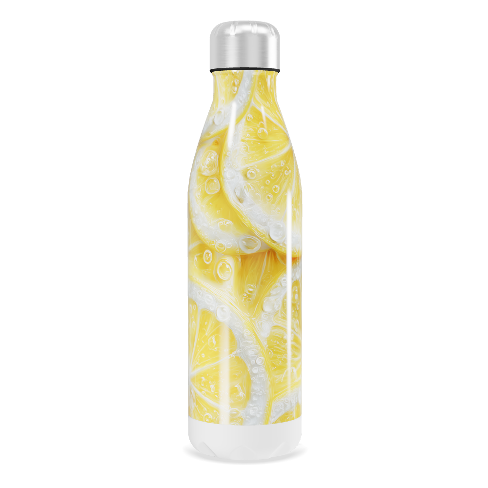 Garrafa Inox - Estampa Limão 500ml