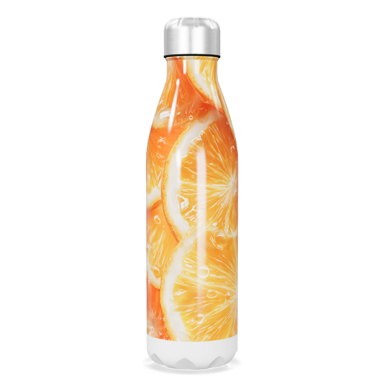 Garrafa Inox - Estampa Frutas Cítricas