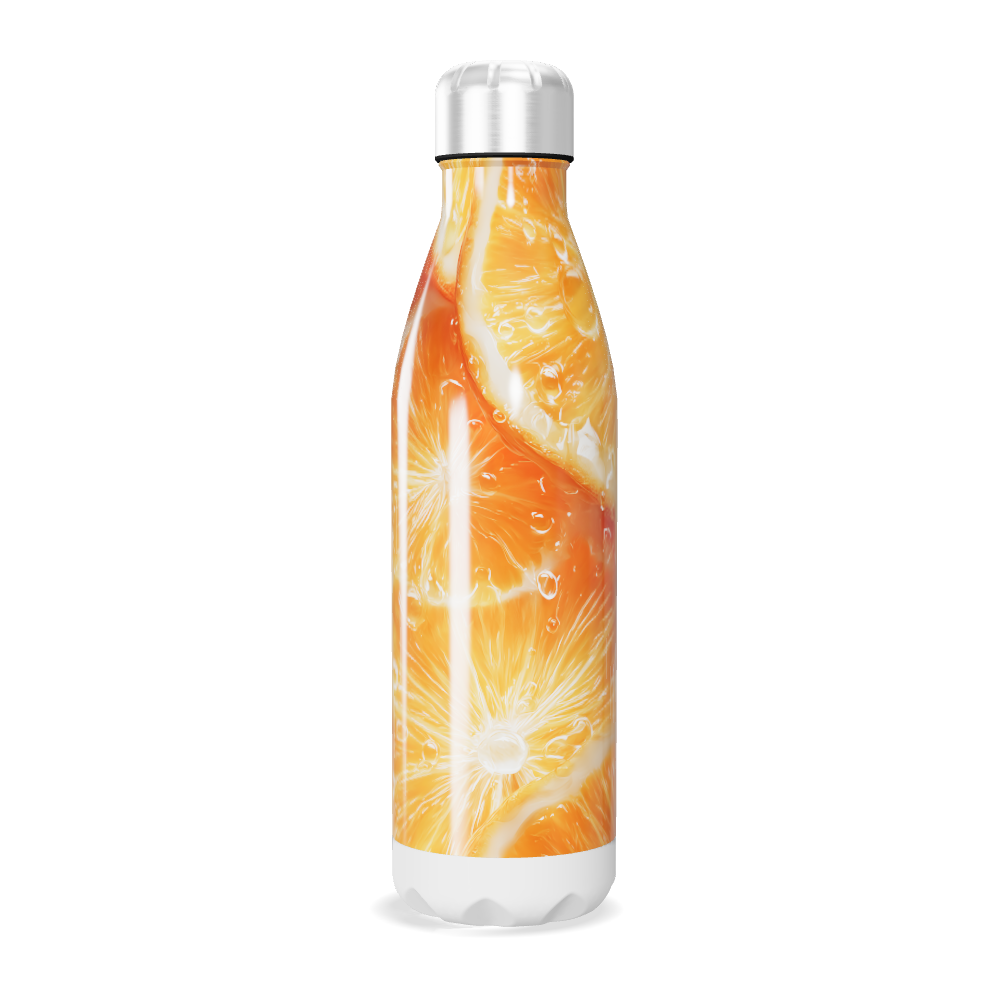 Garrafa Inox - Estampa Frutas Cítricas