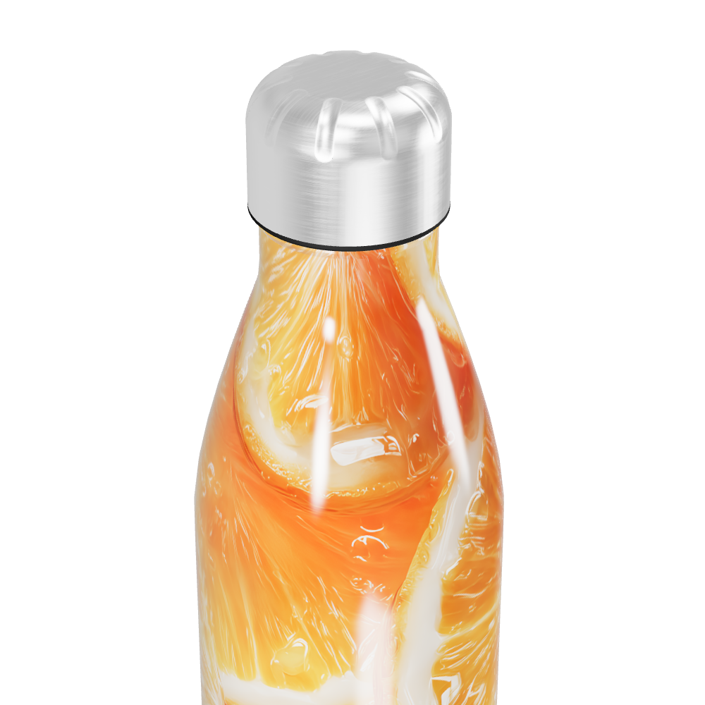Garrafa Inox - Estampa Frutas Cítricas