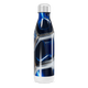 Garrafa Inox - Azul com Design Geométrico