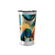 Copo Térmico - Estampa Geométrica Colorida