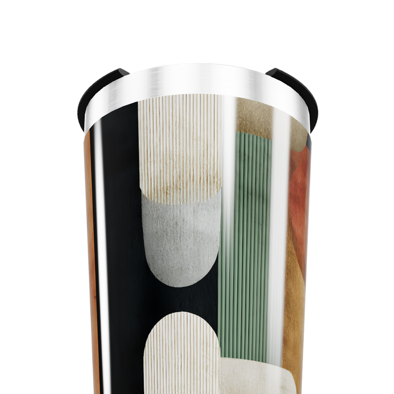 Copo Térmico - Estampa Geométrica Colorida